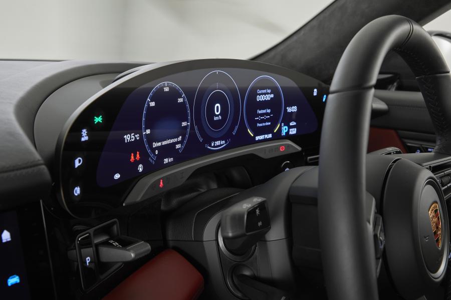 Панель приборов Porsche Taycan Turbo S 2020 года  (AU) (фото 8 из 30)